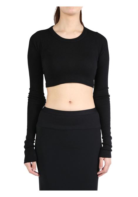 Top crop in nero Rick owens - donna RICK OWENS | RP02D3220JR09